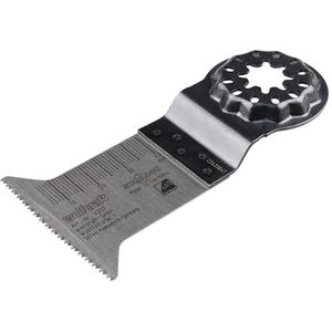 wolfcraft Invalzaagblad ""Expert"" HCS, STARLOCK voetafdruk, hout, kunststof, gipsplaten 50 mm I 4257000 I voor rechte en lange sneden in hout