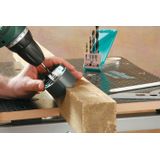 Wolfcraft - Boormal - Boorhulp voor recht boren - boorhulpstuk - 4685000