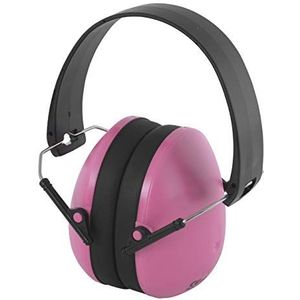 Kids compacte gehoorbeschermhelm - roze - voor gebruik bij gemiddeld geluid - opvouwbaar, Roze