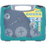 Wolfcraft - Bimetalen Gatenzaag-Inzetstuk-Set - Sanitair - 6-delig - Ø25–83mm