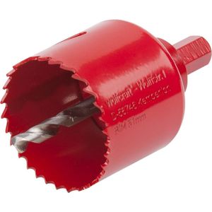 wolfcraft bi-metalen gatenzaag I 5471000 I Voor afwerkingsmaterialen, hout, kunststof en metalen, zaagdiepte 40 mm