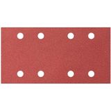 Wolfcraft - Hechtschuurstroken - 93 x 185mm - 10 Stuks - Zelfhechtend voor Hout/Metaal