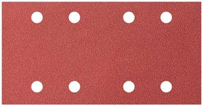 Wolfcraft - Hechtschuurstroken - 93 x 185mm - 10 Stuks - Zelfhechtend voor Hout/Metaal