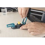 Wolfcraft - Aanslag-zuignap - Boren & Borensets - Ø5-10mm - Kunststof