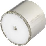 wolfcraft diamantboorkroon 'Ceramic', met centreerboor en schacht I 5930000 I Voor het installeren van sanitair en elektra in tegels en plavuizen, snijdiepte 45 mm