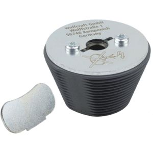 Wolfcraft Hulpstuk | Voor het vergroten van gaten met een gatenzaag | Ø35–51mm | 1 stuk - 5950000
