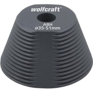 Wolfcraft - Hulpstuk - Gatenzaag - Ø35–51mm - 1 stuk