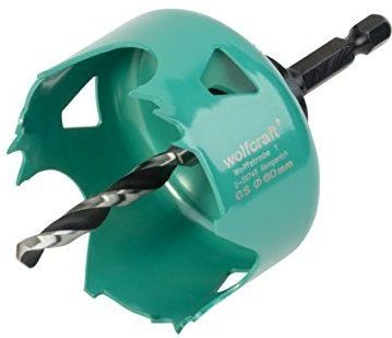 Wolfcraft - Gatenzaag - Ø60mm - Carbonstaal - Inclusief Opspandoorn