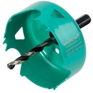 Wolfcraft Carbonstalen gatenzaag | Ø74mm | 1 stuk - 5969000