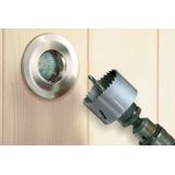 Wolfcraft - BiM-gatzagen Set - Ø35, 43, 68mm - 4-dlg. Gatenzaag-inzetstukken