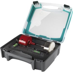 Wolfcraft - Gatenzaagset - 3-dlg. - Ø68mm - Voor Hout, Kunststof, Metaal, Tegels