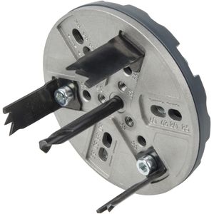 wolfcraft gatenzaag verstelbaar, spots I 5986000 I Om de installatie van inbouwspots voor te bereiden