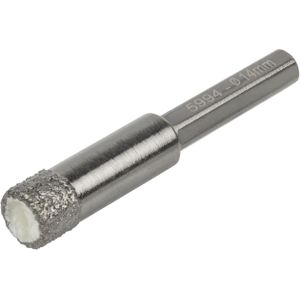 Wolfcraft Droogboor | Met diamant bestrooid | Zeskantschacht | Ø14mm | 1 stuk - 5994000