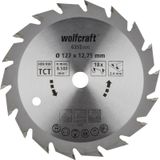 Wolfcraft Handcirkelzaagblad | HM | 18 Zähne | Ø127mm | 1 stuk - 6355000