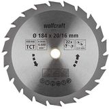 wolfcraft Handcirkelzaagblad HM, serie groen I 6373000 I Snelle, middelgrove sneden