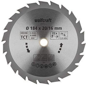 Wolfcraft Cirkelzaagblad 184mm