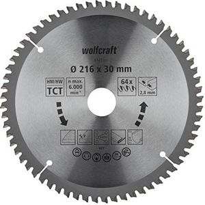 wolfcraft Kap- en verstekzaagblad HM, serie lila I 6541000 I Fijne, zuivere sneden