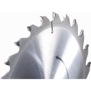 Wolfcraft HM Cirkelzaagblad | 24 td | Ø250 x 30 x 3,2mm | 1 stuk - 6740000