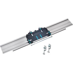 wolfcraft - Geleiderail - Zaaggeleider- Cirkelzaag - FKS 145 Geleidingssysteem voor handcirkelzagen & invalzaag - 6913000