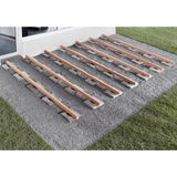 Wolfcraft - Steunpads - Terrasbouw - 20 Stuks - 90 x 90 mm - 10 mm Hoog