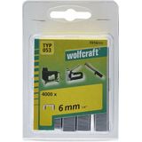 Wolfcraft - 7016000 - Nietjes - Zilverkleurig - Staal - 4000 Stuks