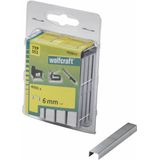 Wolfcraft - 7016000 - Nietjes - Zilverkleurig - Staal - 4000 Stuks