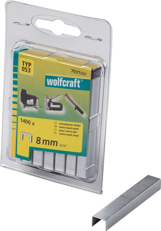 Wolfcraft - Type 053 - Nieten - Staal - 8mm - 1400 stuks
