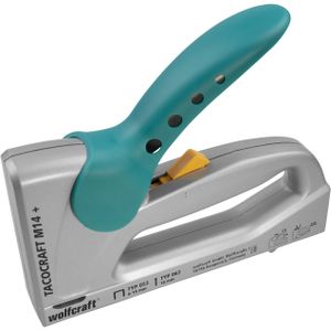 wolfcraft Handtacker tacocraft M 14+, met metalen behuizing I 7081000