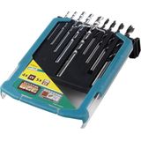 Wolfcraft - Boorset - Steen & Hout - 9-delig - Inclusief Schuifdoos
