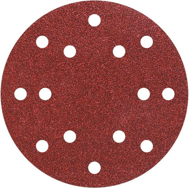 Schuurpapier - Geperforeerd - Korund - Korrel 60, 80, 120 - Verpakking 10 Stuks