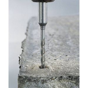 wolfcraft Hamerboorset HM Standard, vierdelig, SDS-Plus-schacht I 8456000 I Voor het boren in beton, natuursteen, kunststeen