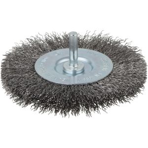 Wolfcraft Draadborstel | Ronde schacht | Ø100 x 7mm | 1 stuk - 8471000