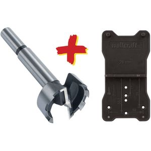 wolfcraft - Scharnierboor 35mm - Forstnerboor - Forstnerborenset - 8728000