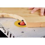 Wolfcraft - Profielfrees-set HM - 5 Frezen - Kogelgelagerd