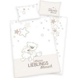 Herding - Beddengoedset Baby Best - Wit/Meerkleurig - 100% Katoen