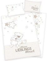 Herding - Beddengoedset Baby Best - Wit/Meerkleurig - 100% Katoen