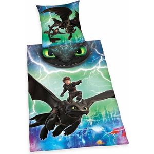 Glow In The Dark Dragon Dekbedovertrek DREAMWORKS DRAGONS