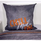 Herding - Emot!x - Beddengoedset - Wit/Meerkleurig - 2-delig - 100% Katoen