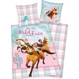 Herding - Spirit - Beddengoedset - Roze/Meerkleurig - 100% Katoen