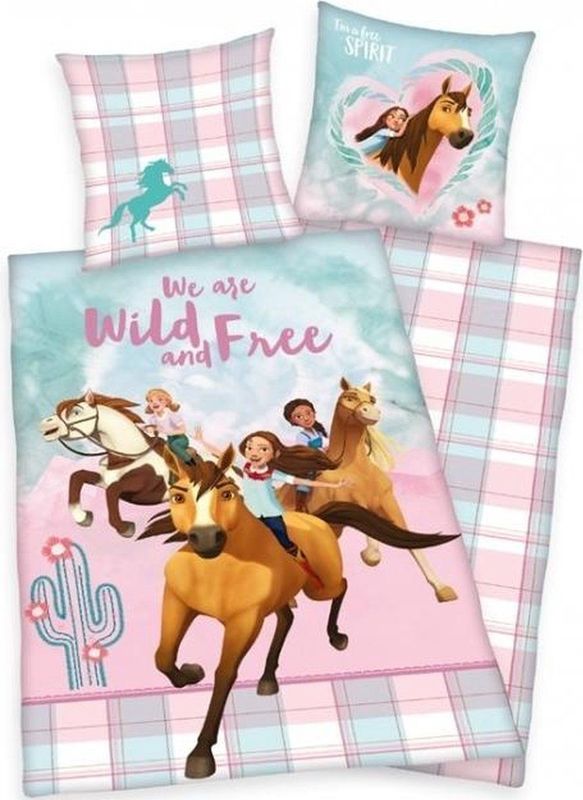Herding - Spirit - Beddengoedset - Roze/Meerkleurig - 100% Katoen