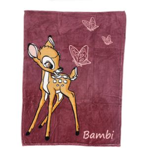 Disney - Bambi - Kinderdeken - Multicolor - Zacht en Comfortabel