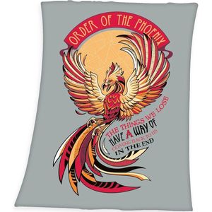 Herding - Harry Potter - Woondeken - Meerkleurig - 100% Polyester/Fleece