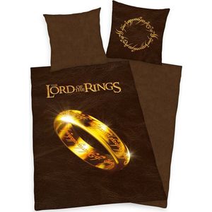 Lord of the Rings Dekbedovertrek- 140x200- dubbelzijdig- Katoen- met ritssluiting