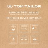 TOM TAILOR HOME Bettwäsche »CHECK AND STRIPES in Gr. 135x200cm oder 155x220cm«, new bedroom, gewebtes Label