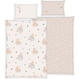 Herding - Babybest - Beddengoedset - Meerkleurig - Katoen/Flanel - 2-delig - Dekbedovertrek 100 x 135 cm en Kussensloop 40 x 60 cm