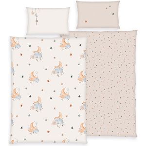 Herding - Babybest - Beddengoedset - Meerkleurig - Katoen/Flanel - 2-delig - Dekbedovertrek 100 x 135 cm en Kussensloop 40 x 60 cm
