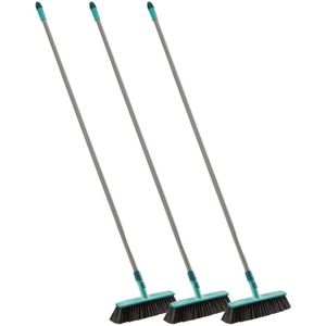 3x Leifheit All Round Bezem Xtra Clean 30cm met Clicksyteem