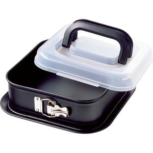 Inspiration Springform quadratisch 24 x 24 cm mit Haube - Kaiser
