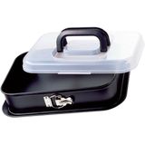 Rechthoekige Springvorm - 36 x 24 cm - Antiaanbakstaal - Hittebestendig tot 230° C