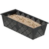 Kaiser - CrispTec - Bakvorm - Geperforeerd Staal - 25 x 11 x 8,5 cm